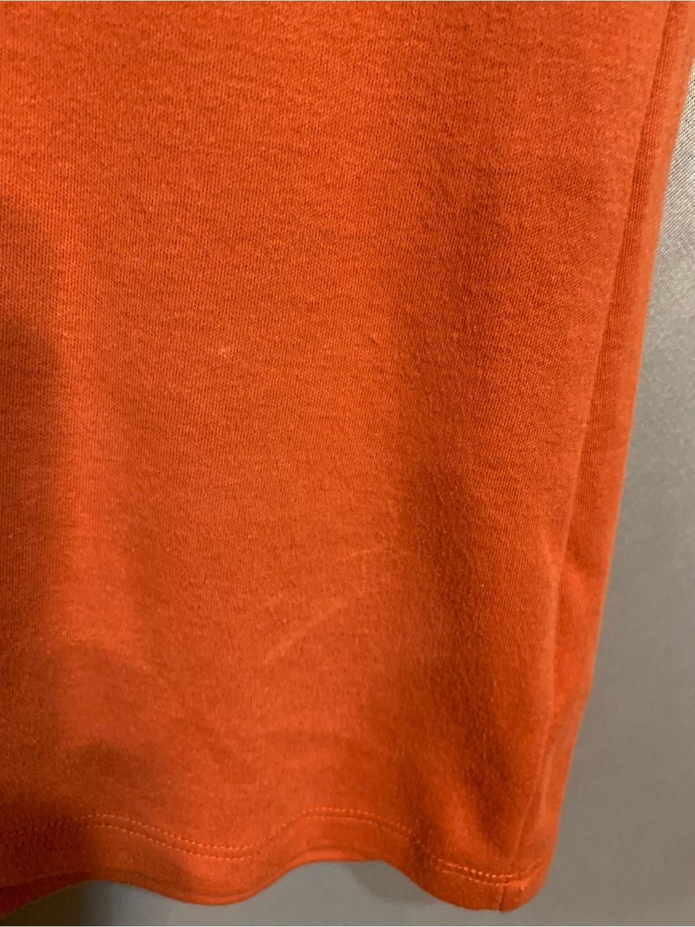croft & barrow Girls' Hot Pink Short Sleeve Tee with Orange Layer #64/2 - Picture 6 of 7